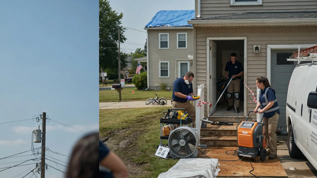 Water Damage Repair in Partridge, KS near me